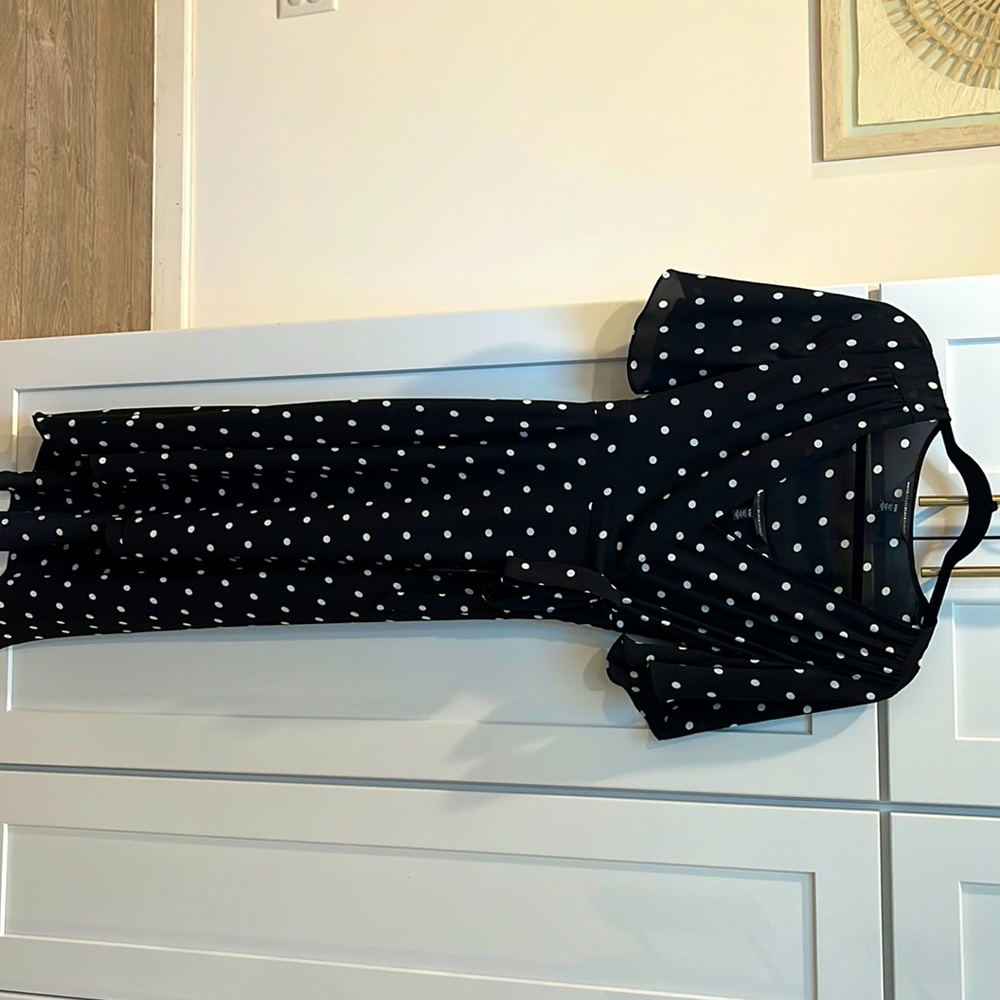 MIDI polka dot dress